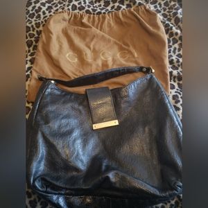 Authentic Pre-owned Black Gucci Shoulder bag